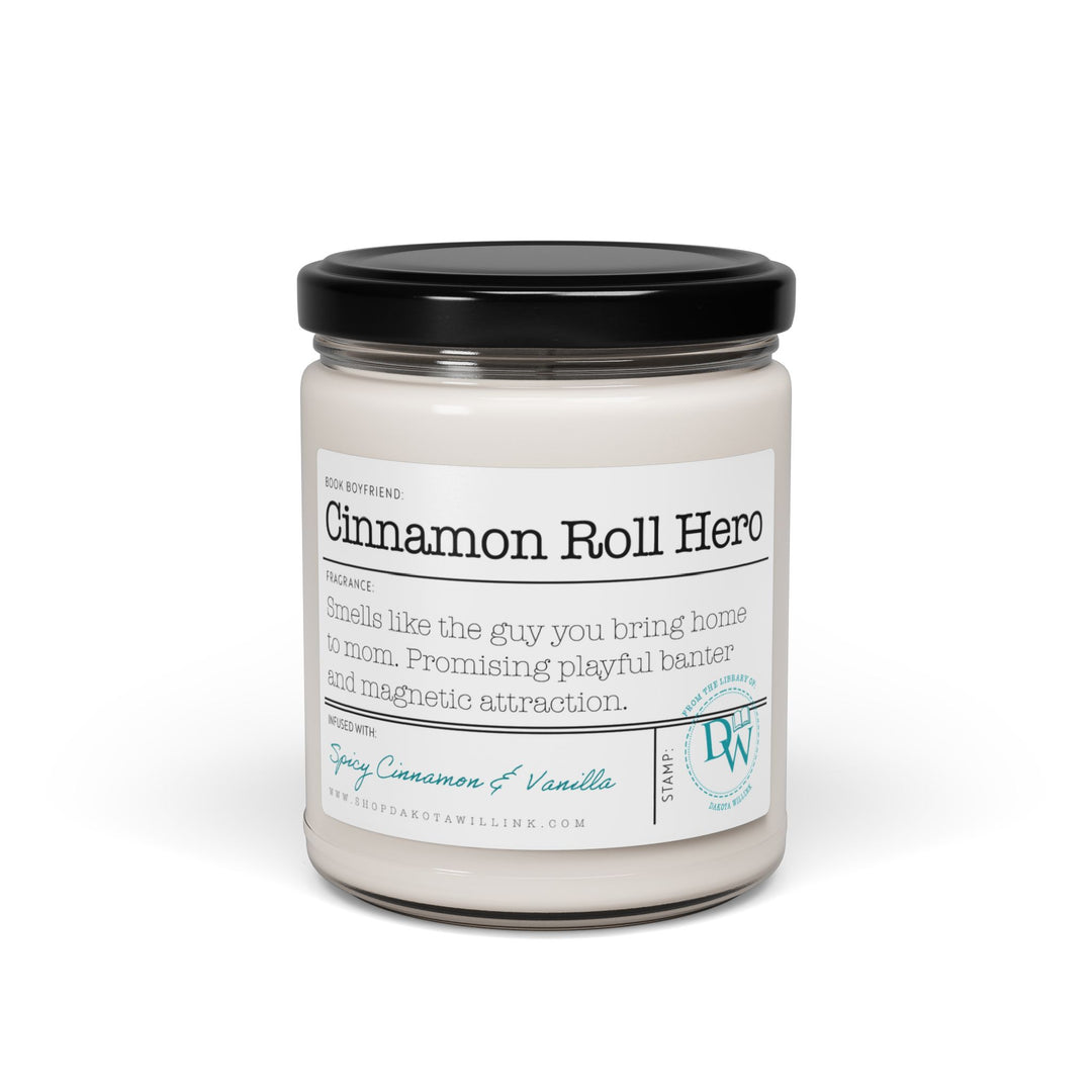 Cinnamon Roll Hero Scented Soy Candle, 9oz