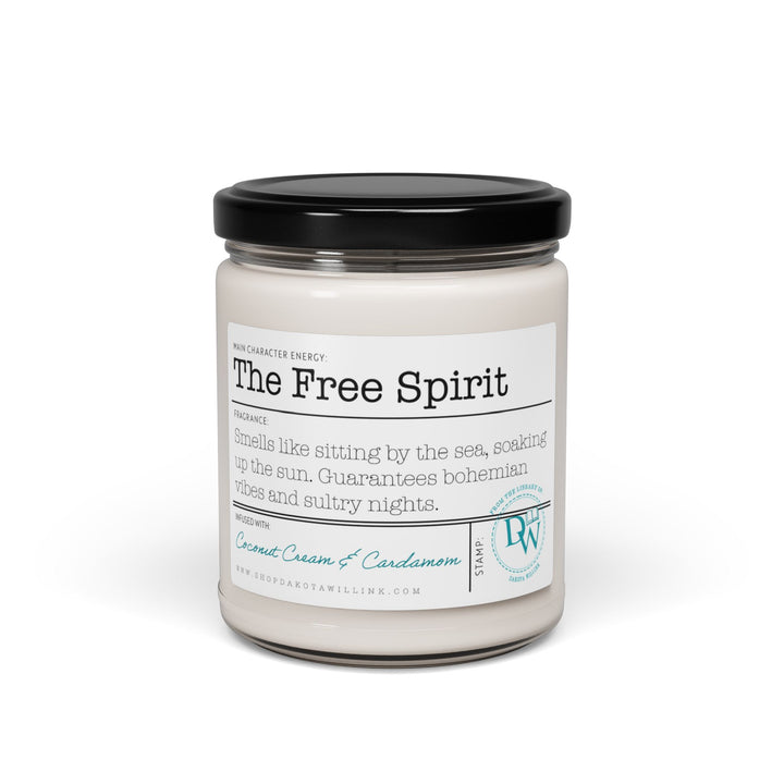 The Free Spirit Scented Soy Candle, 9oz