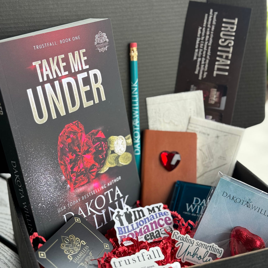 Take Me Under Book & Swag Box