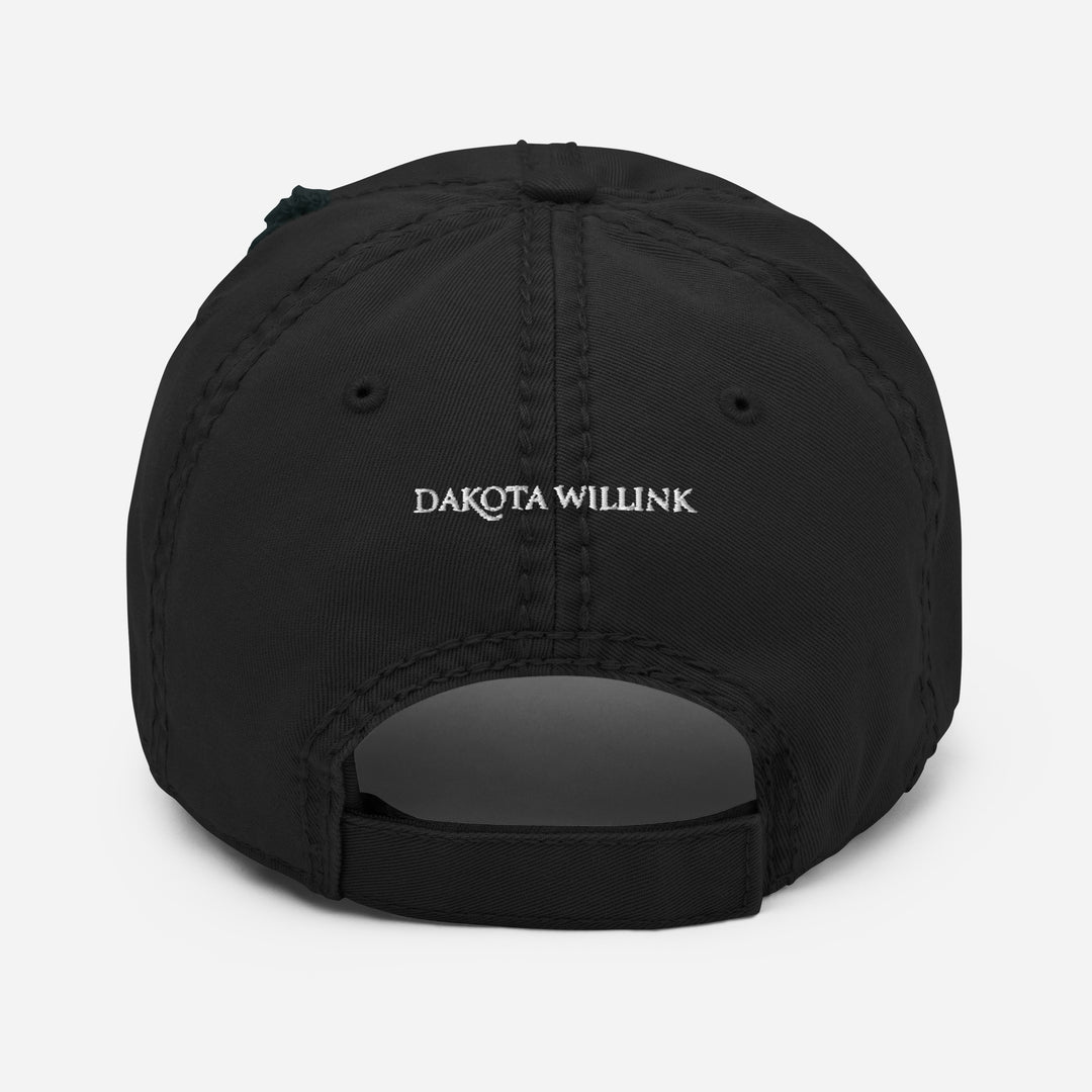 No Regrets Distressed Hat