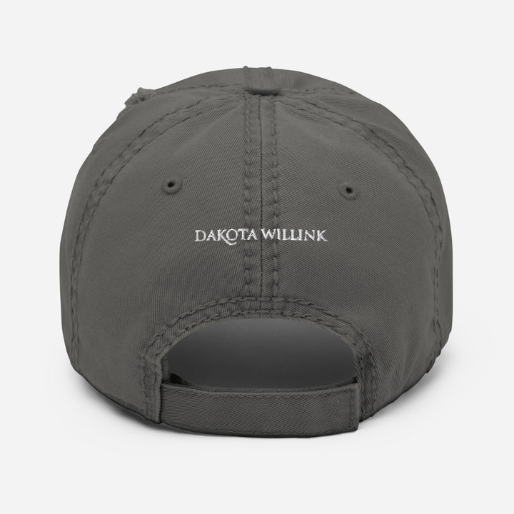 No Regrets Distressed Hat