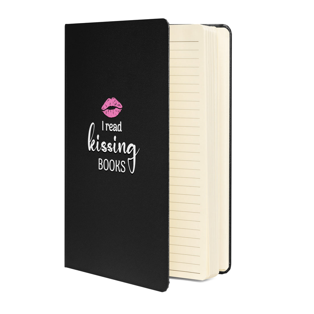 I Read Kissing Books hardcover bound notebook