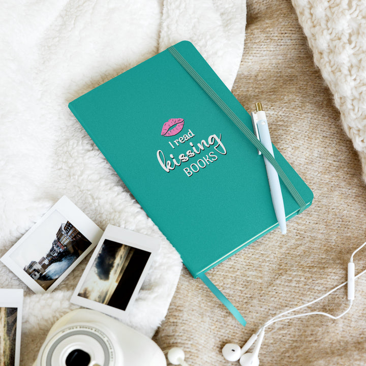 I Read Kissing Books hardcover bound notebook