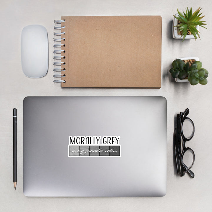 Morally Grey Sticker