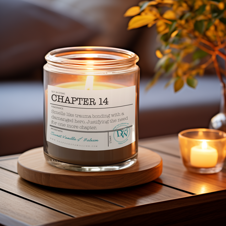 Chapter 14 Scented Candle (9 oz. Amber Jar)