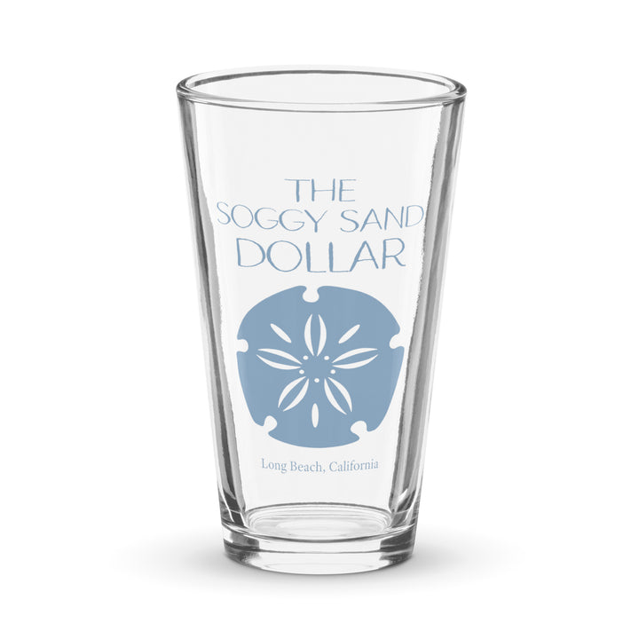 The Soggy Sand Dollar Shaker Pint Glass