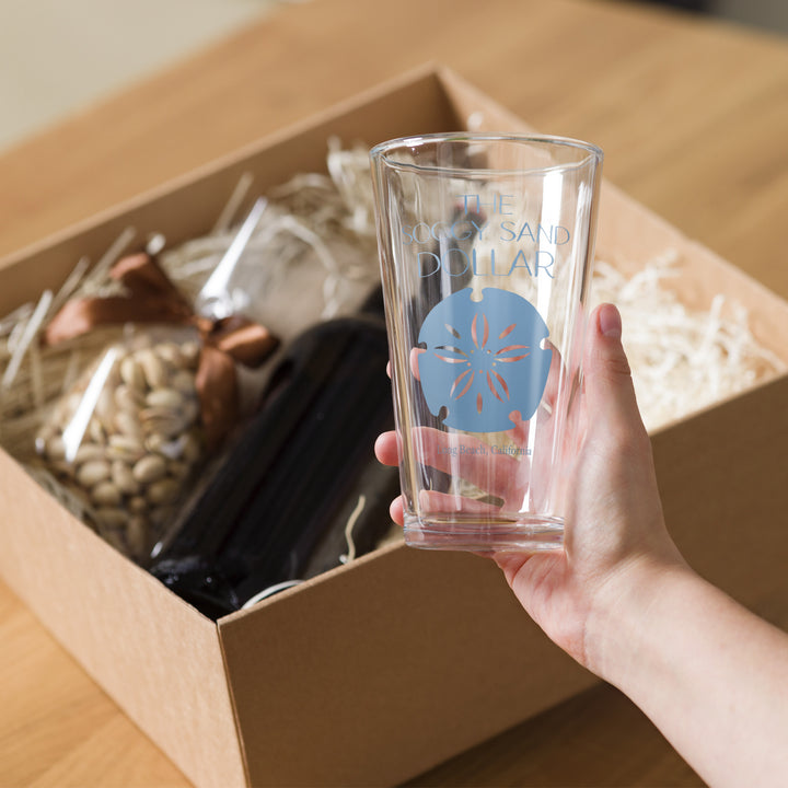 The Soggy Sand Dollar Shaker Pint Glass