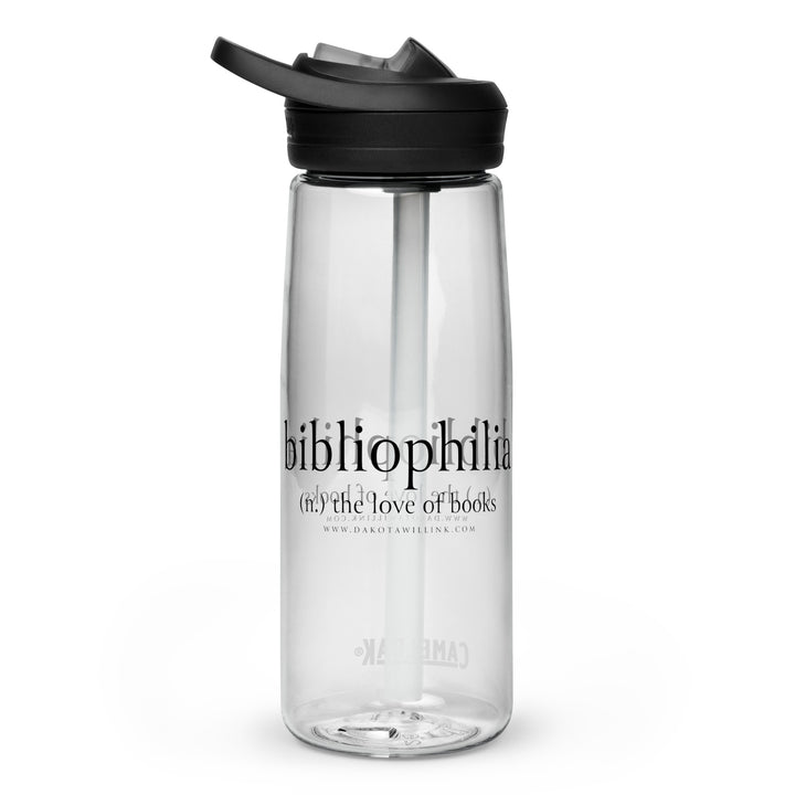 Bibliophilia Sports Water Bottle