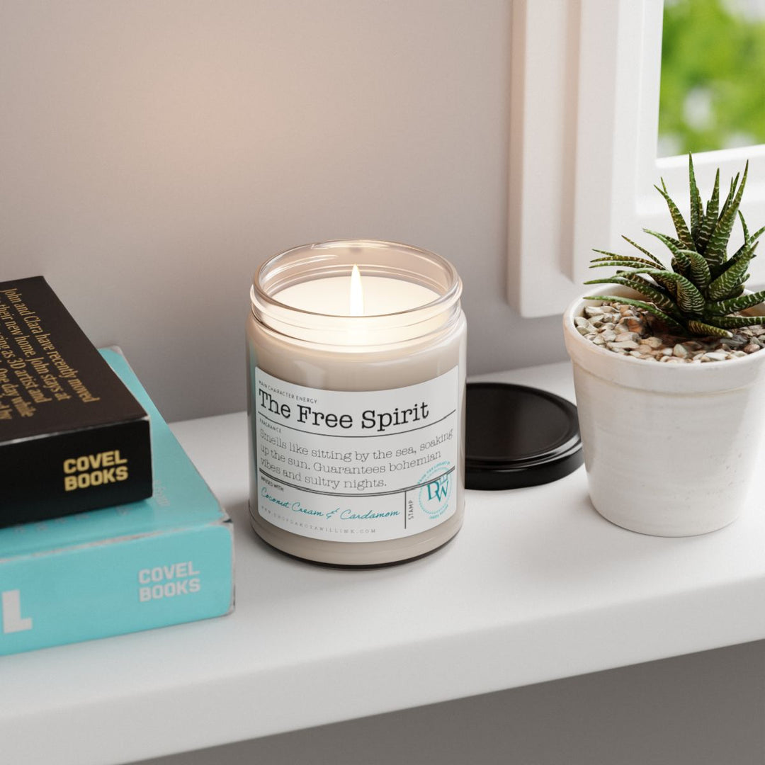 The Free Spirit Scented Soy Candle, 9oz