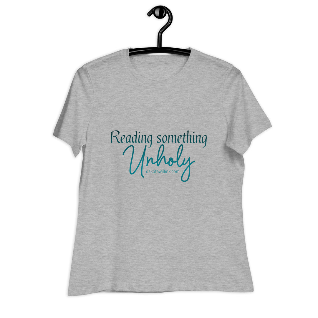 Reading Something Unholy Women's Relaxed T-Shirt