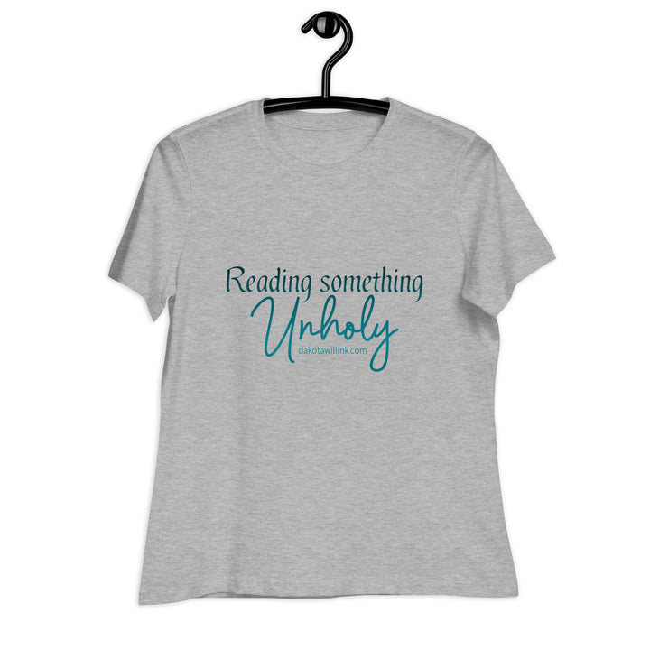 Reading Something Unholy Women's Relaxed T-Shirt