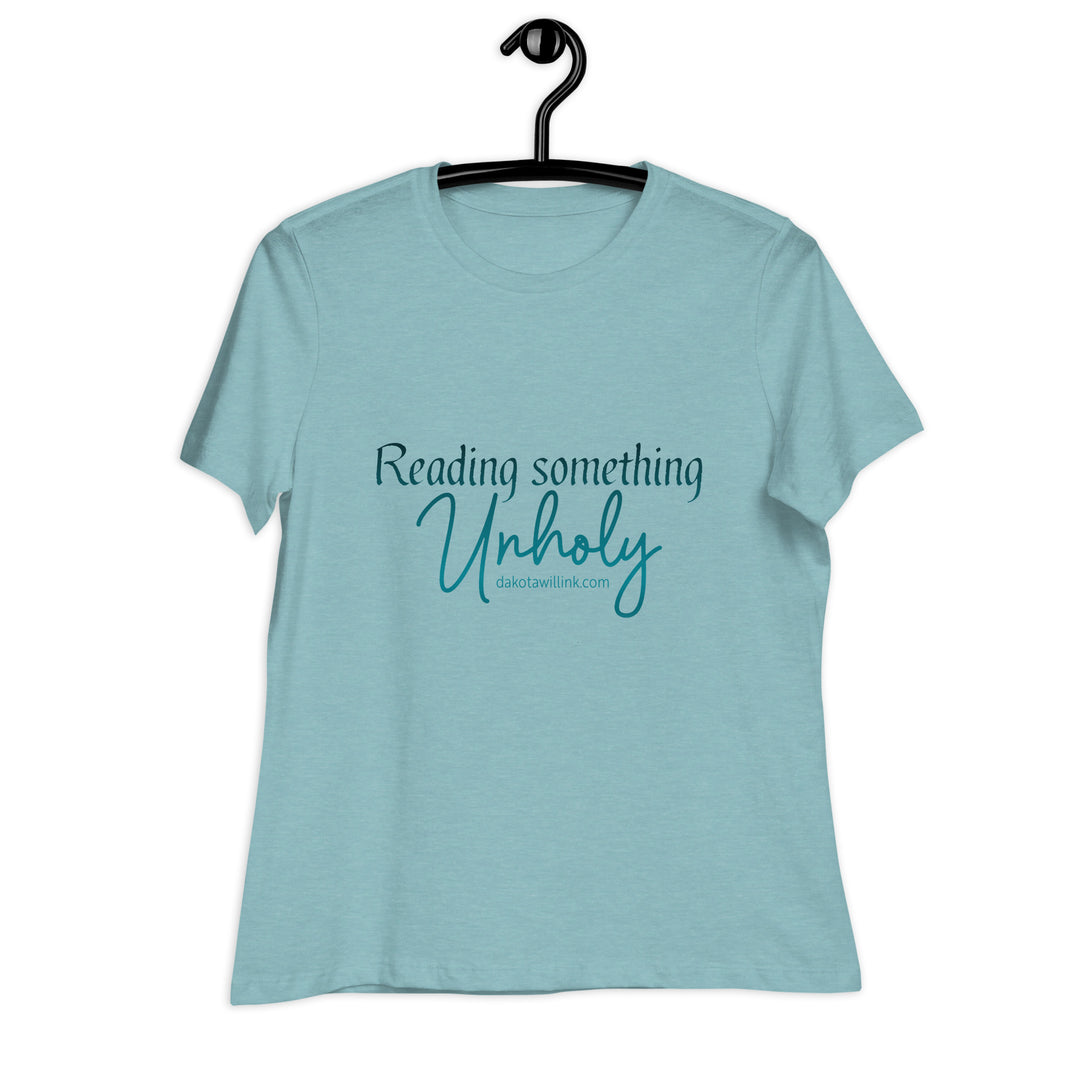 Reading Something Unholy Women's Relaxed T-Shirt