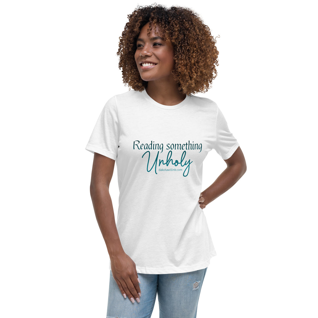 Reading Something Unholy Women's Relaxed T-Shirt