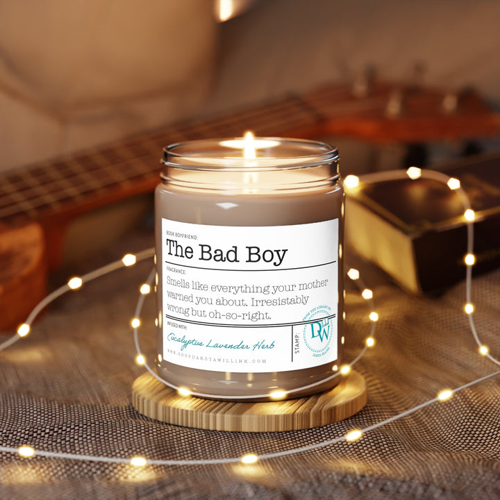 The Bad Boy Scented Candle, 9oz