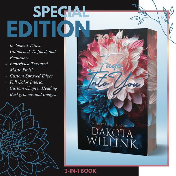 Fade Into You 3-in-1 Signed Paperback with Sprayed Edges (pre-order)