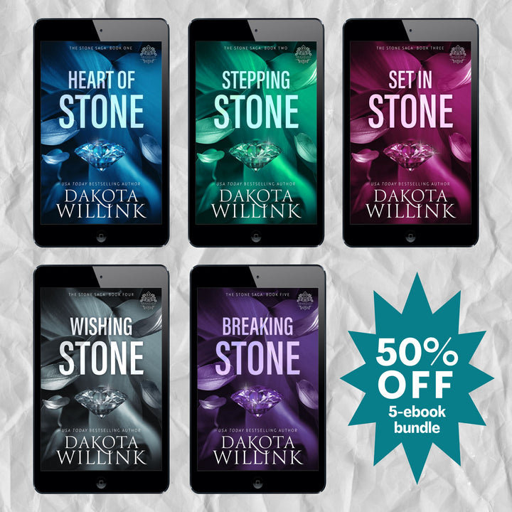 The Stone Saga 5-Book Billionaire Romance Bundle (eBook)