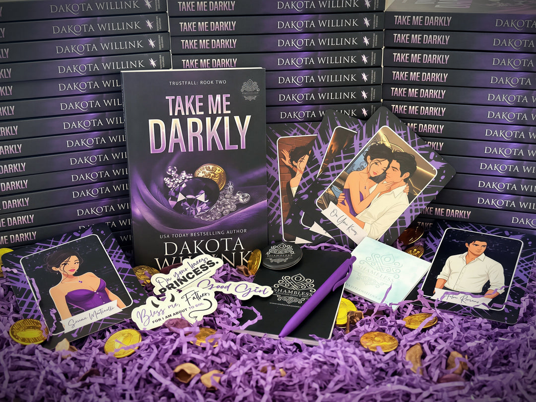 Take Me Darkly Book & Swag Box