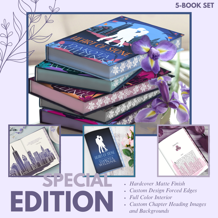 The Stone Series Special Edition 5-Book Bundle (signed books)