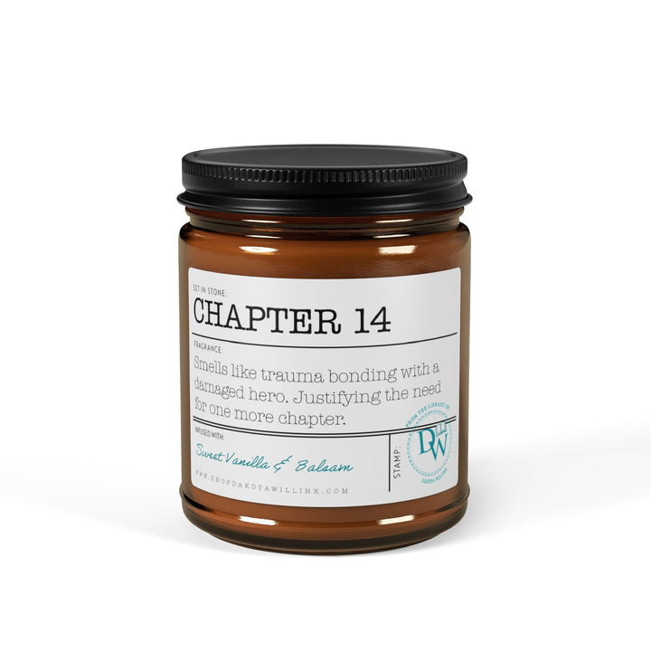 Chapter 14 Scented Candle (9 oz. Amber Jar)