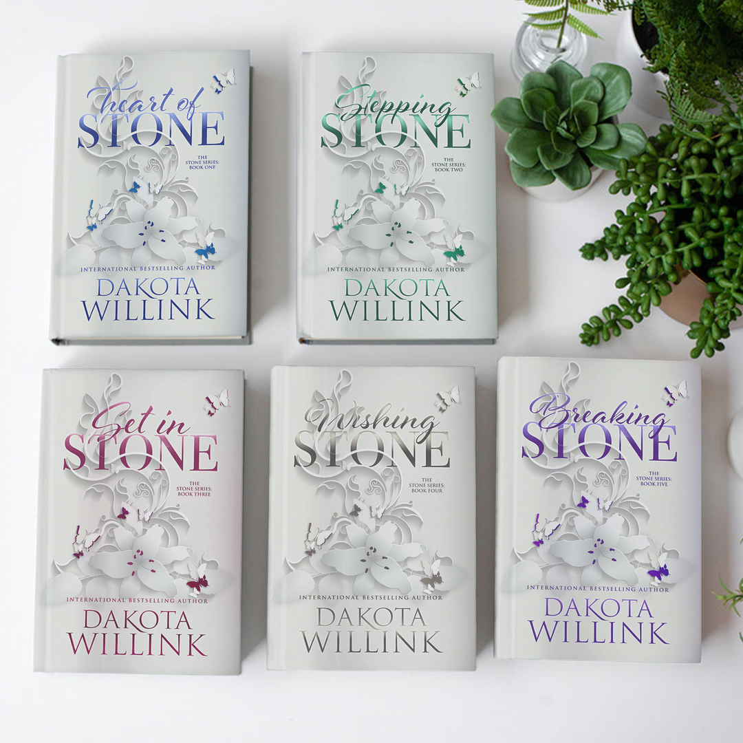 The Stone Series Limited Edition hardcovers with Dust Jackets
