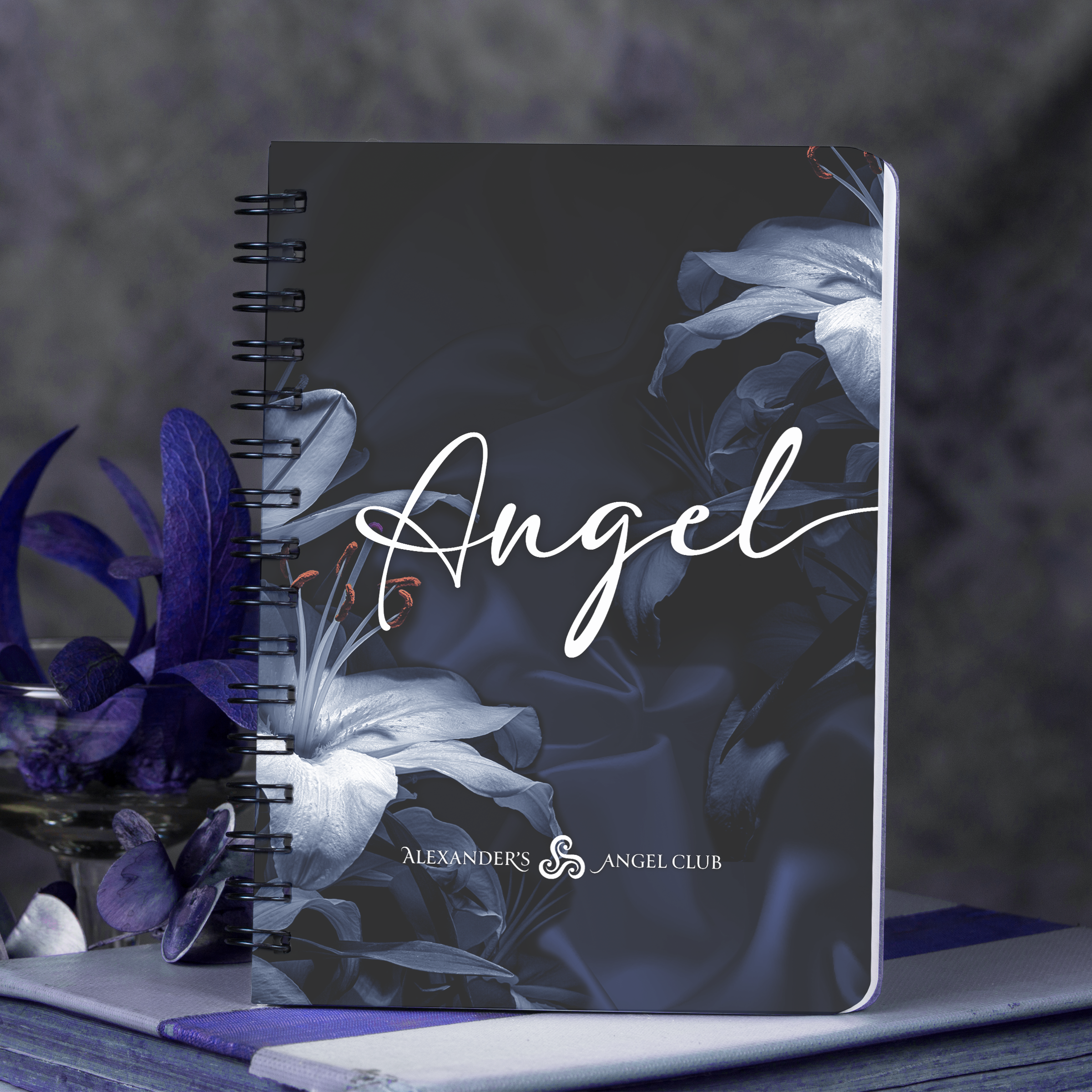 Alexander's Angel Club Spiral Notebook – Dakota Willink