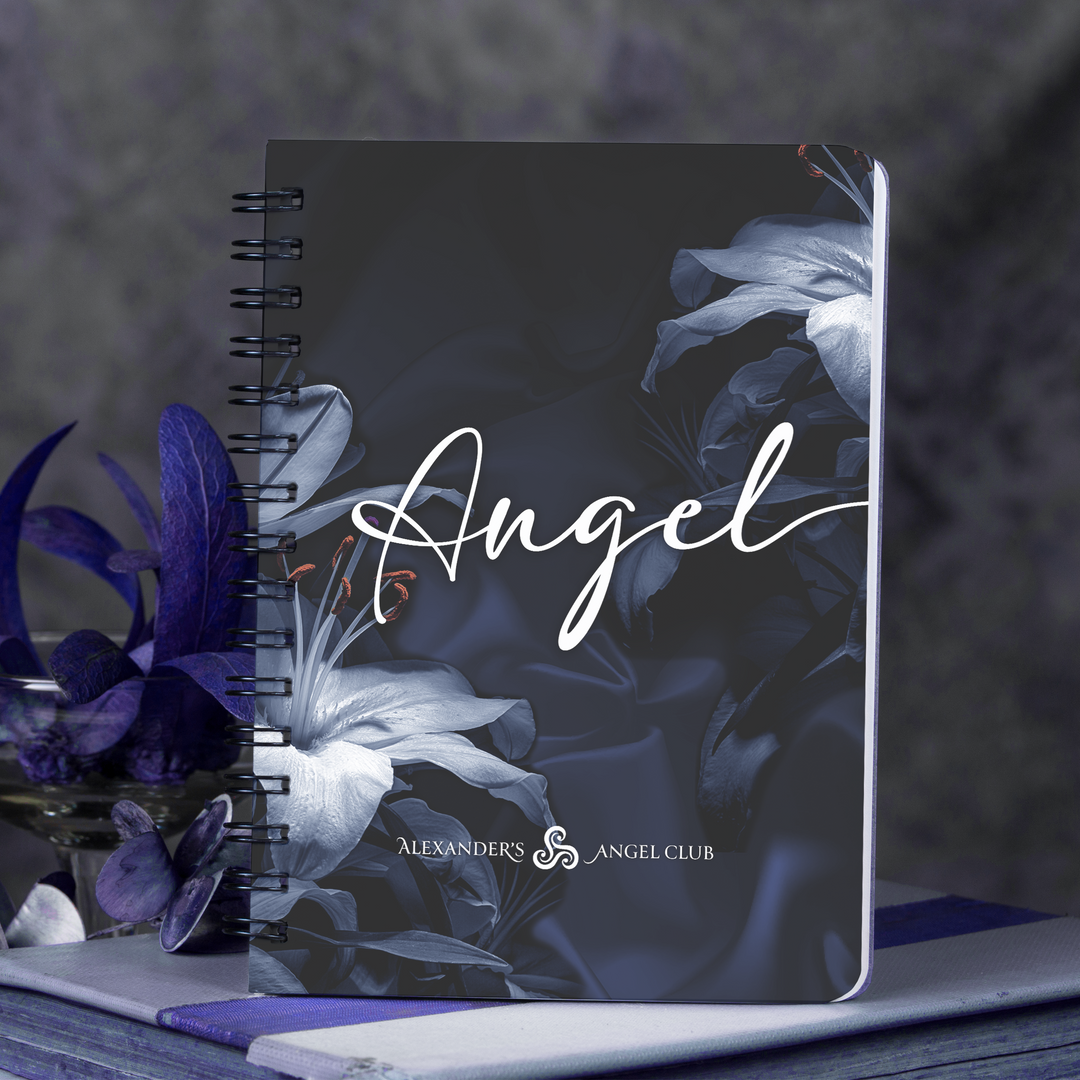 Alexander's Angel Club Spiral Notebook