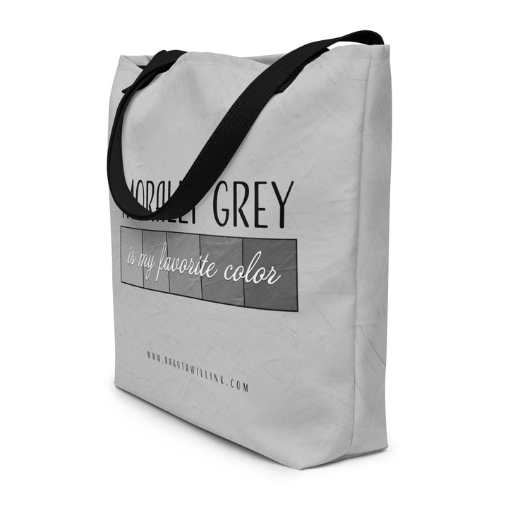 Morally Grey Tote Bag