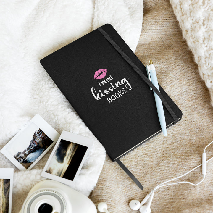 I Read Kissing Books hardcover bound notebook