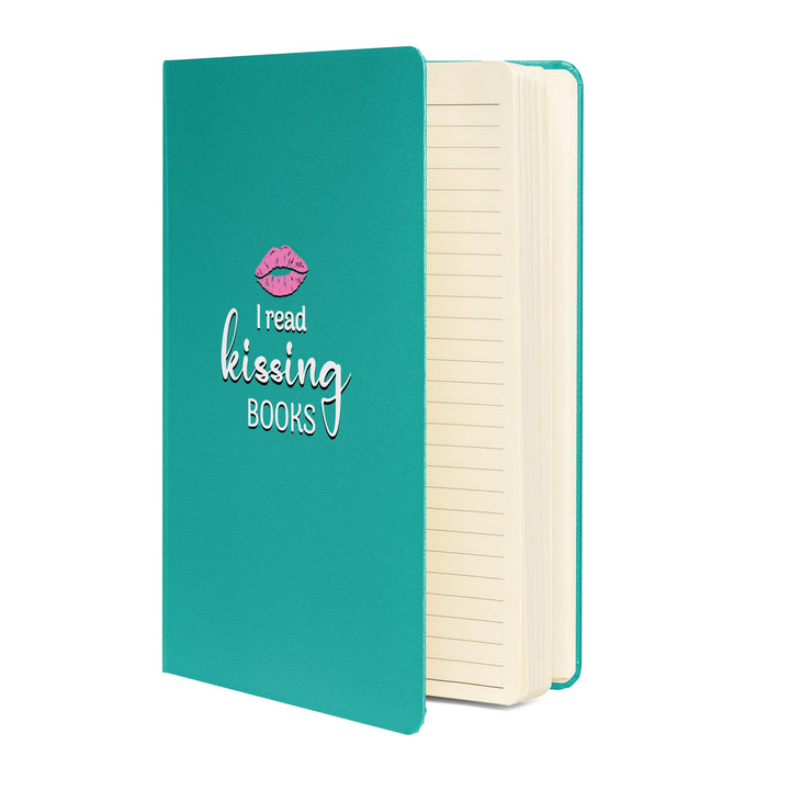 I Read Kissing Books hardcover bound notebook