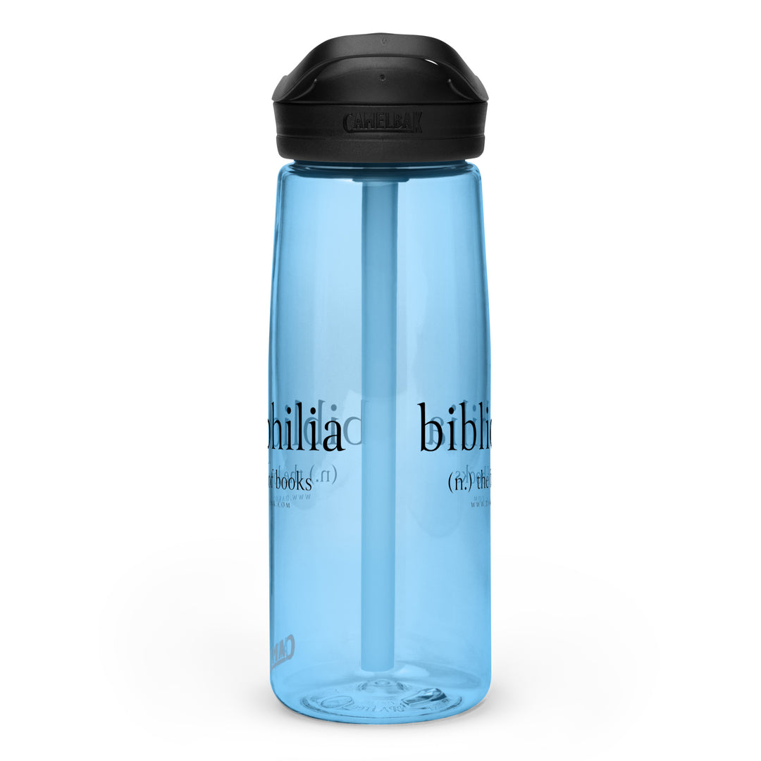 Bibliophilia Sports Water Bottle