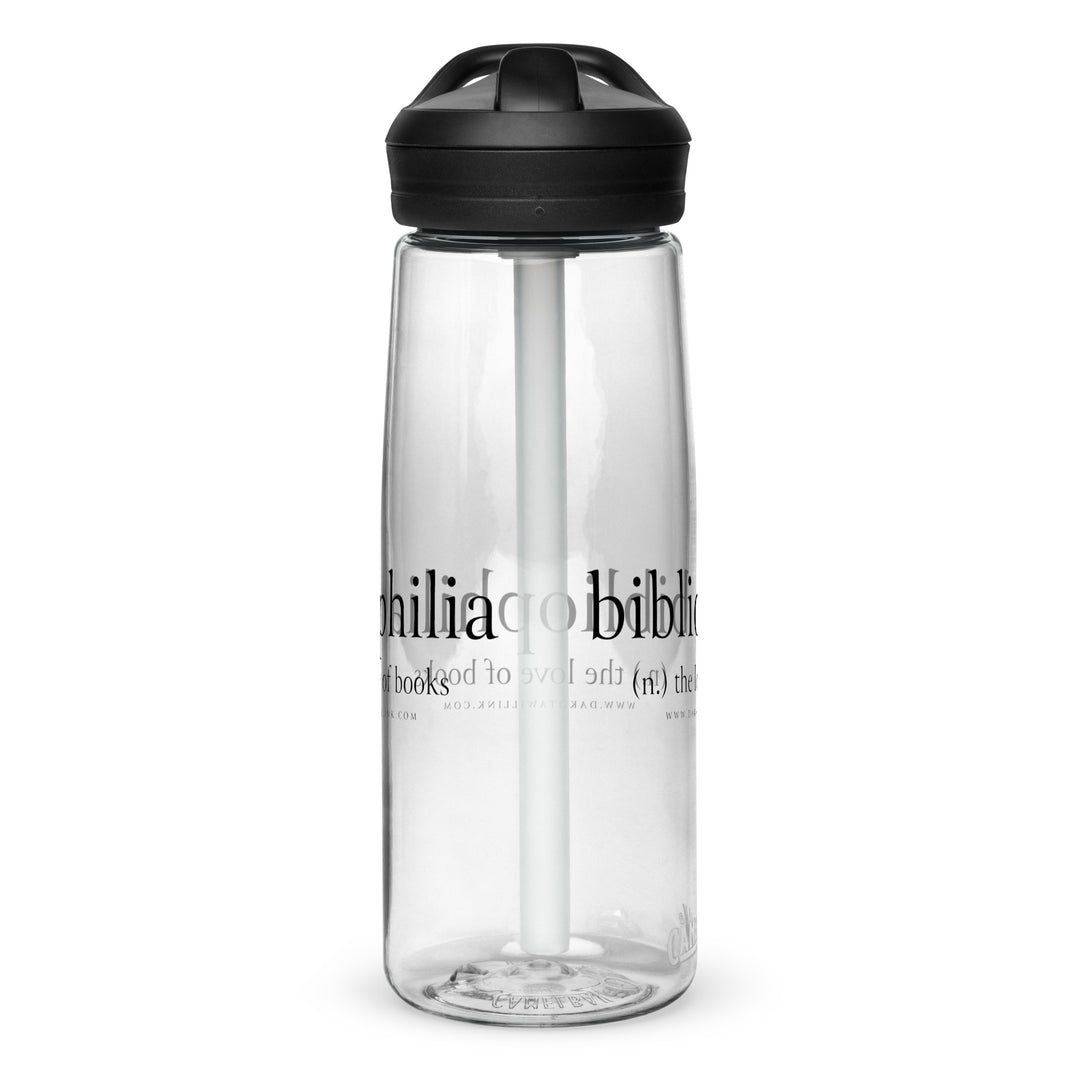 Bibliophilia Sports Water Bottle